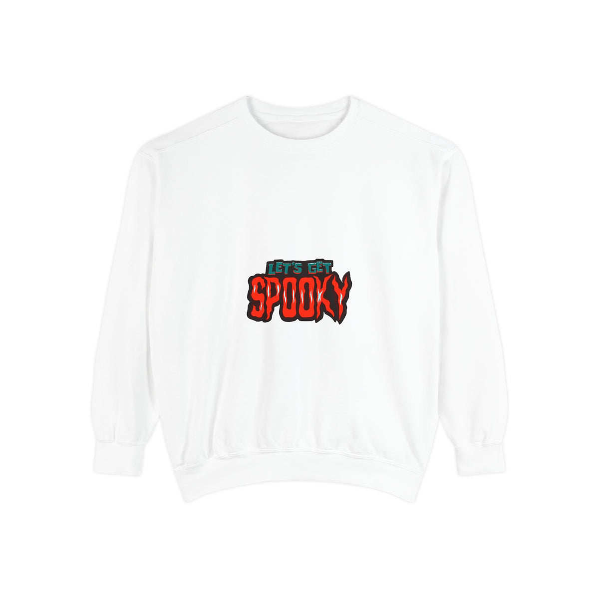 Let's Get Spooky Sweatshirt — Halloween Graphic Crewneck