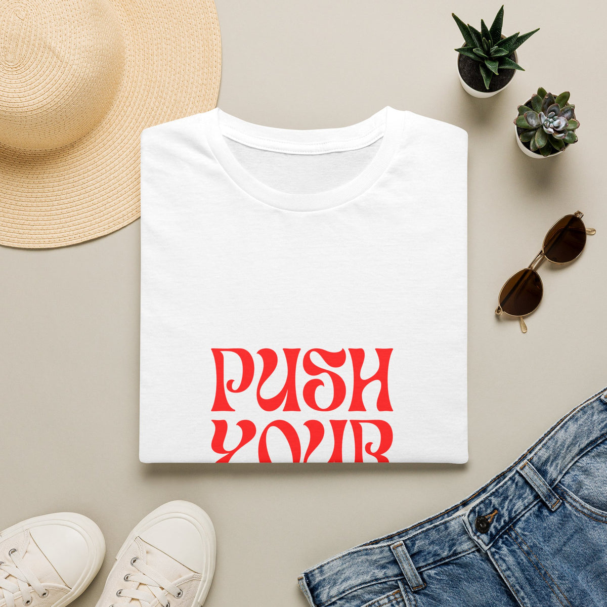 Push Your Limit T-Shirt — Motivational Retro Graphic Tee