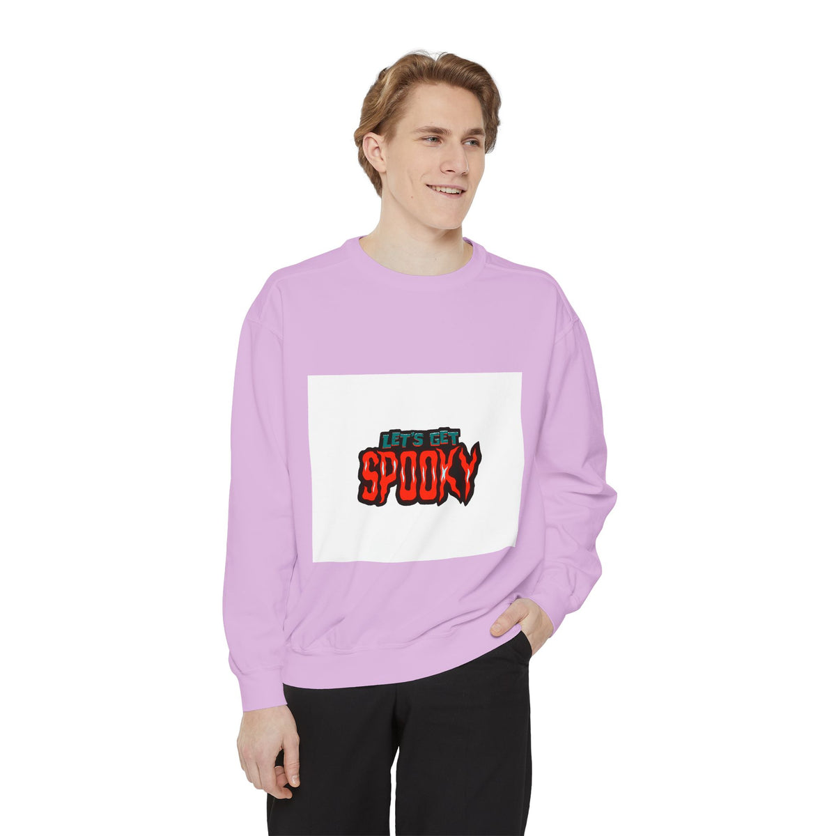 Let's Get Spooky Sweatshirt — Halloween Graphic Crewneck