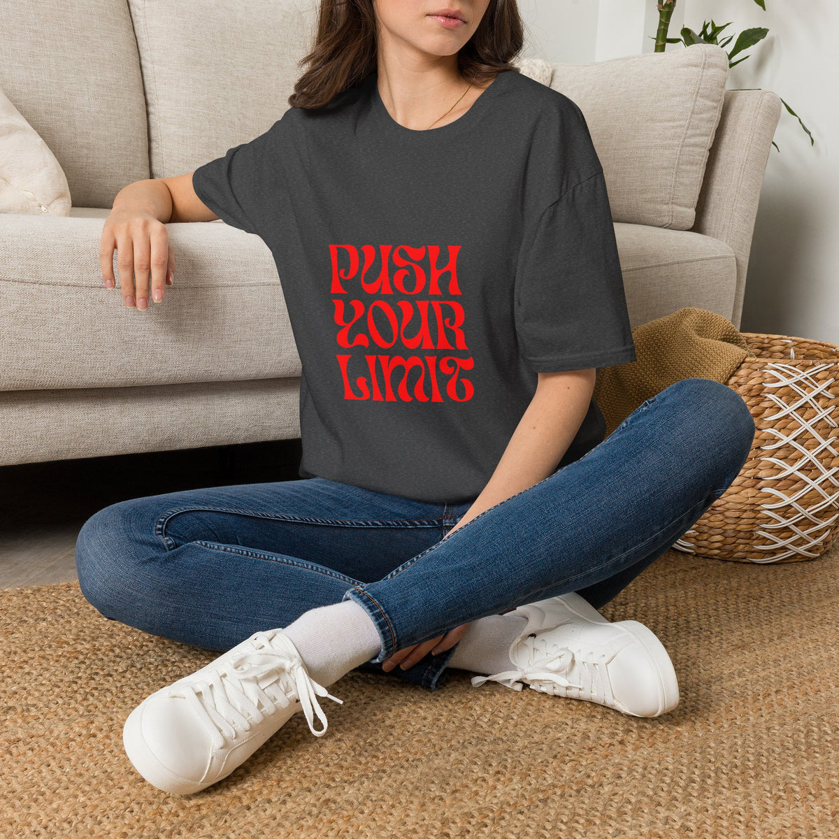 Push Your Limit T-Shirt — Motivational Retro Graphic Tee