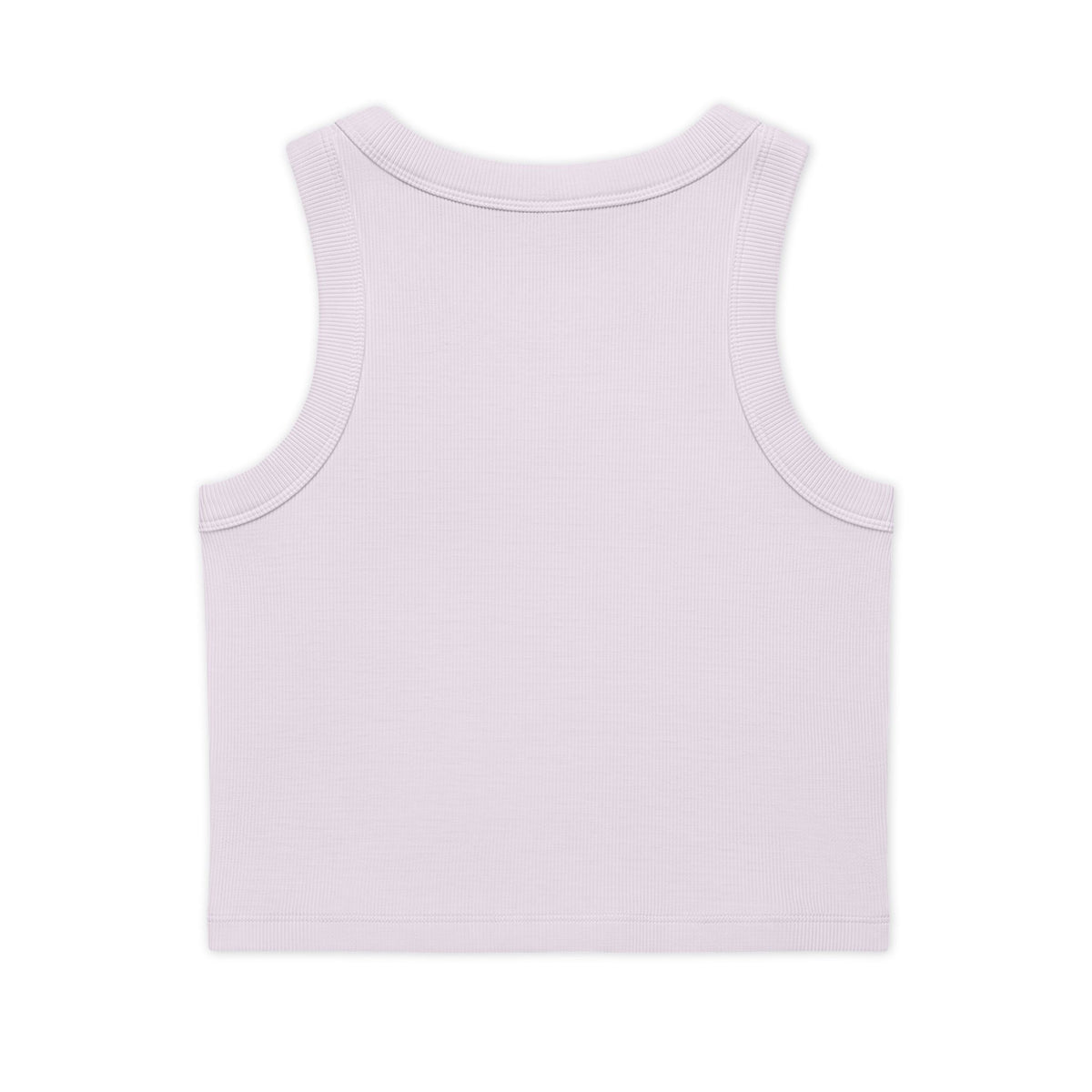 I  ME Rib Crop Tank — Self Love Organic Women's Tank Top