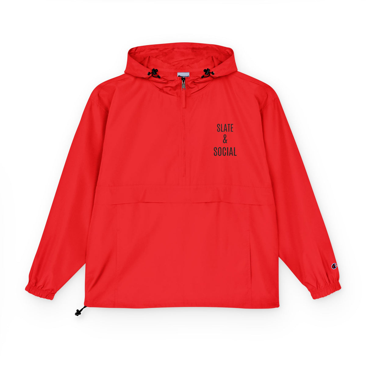Sage & Social Orange Packable Anorak Jacket