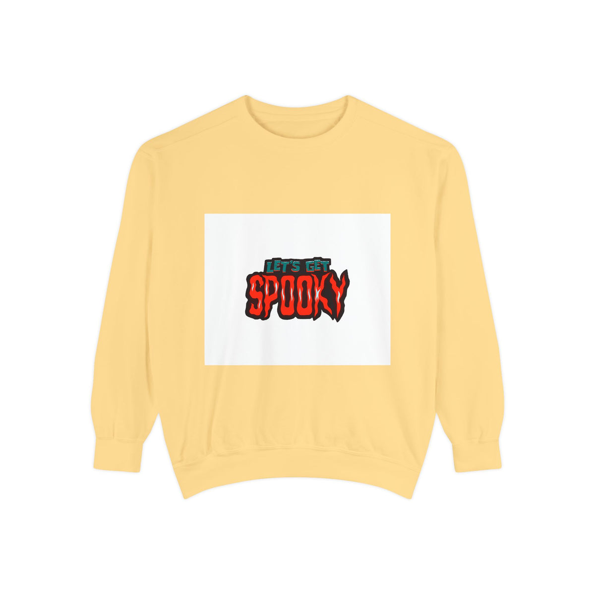Let's Get Spooky Sweatshirt — Halloween Graphic Crewneck