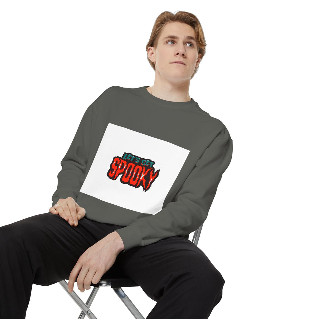 Let's Get Spooky Sweatshirt — Halloween Graphic Crewneck