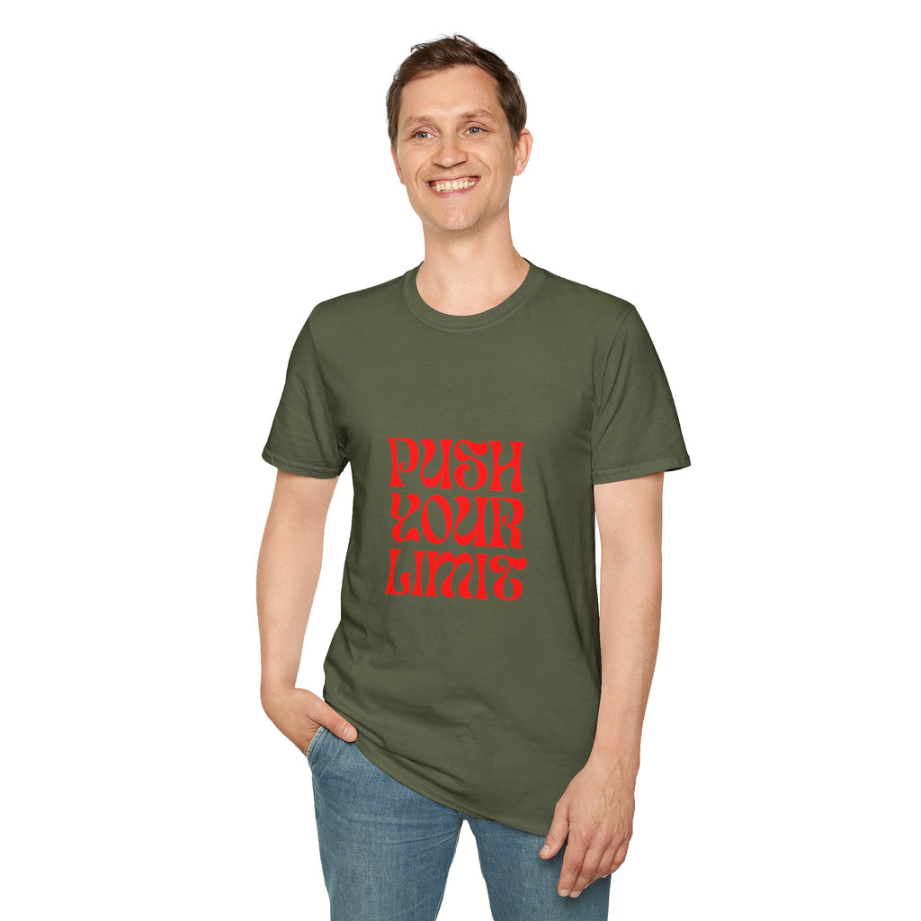 Push Your Limit T-Shirt — Motivational Retro Graphic Tee