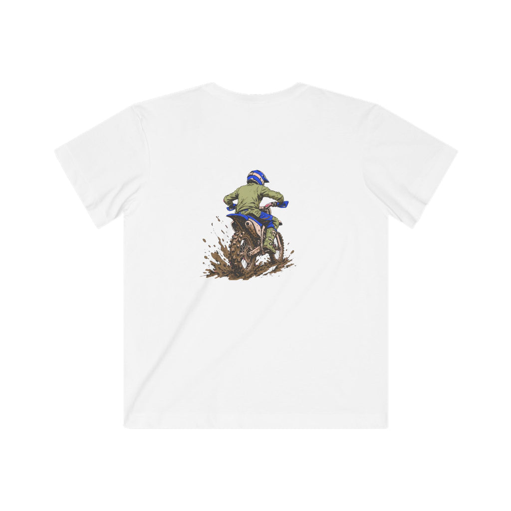 Kids Dirt Bike T‑Shirt – "A Little Dirt Never Hurt" Motocross Tee
