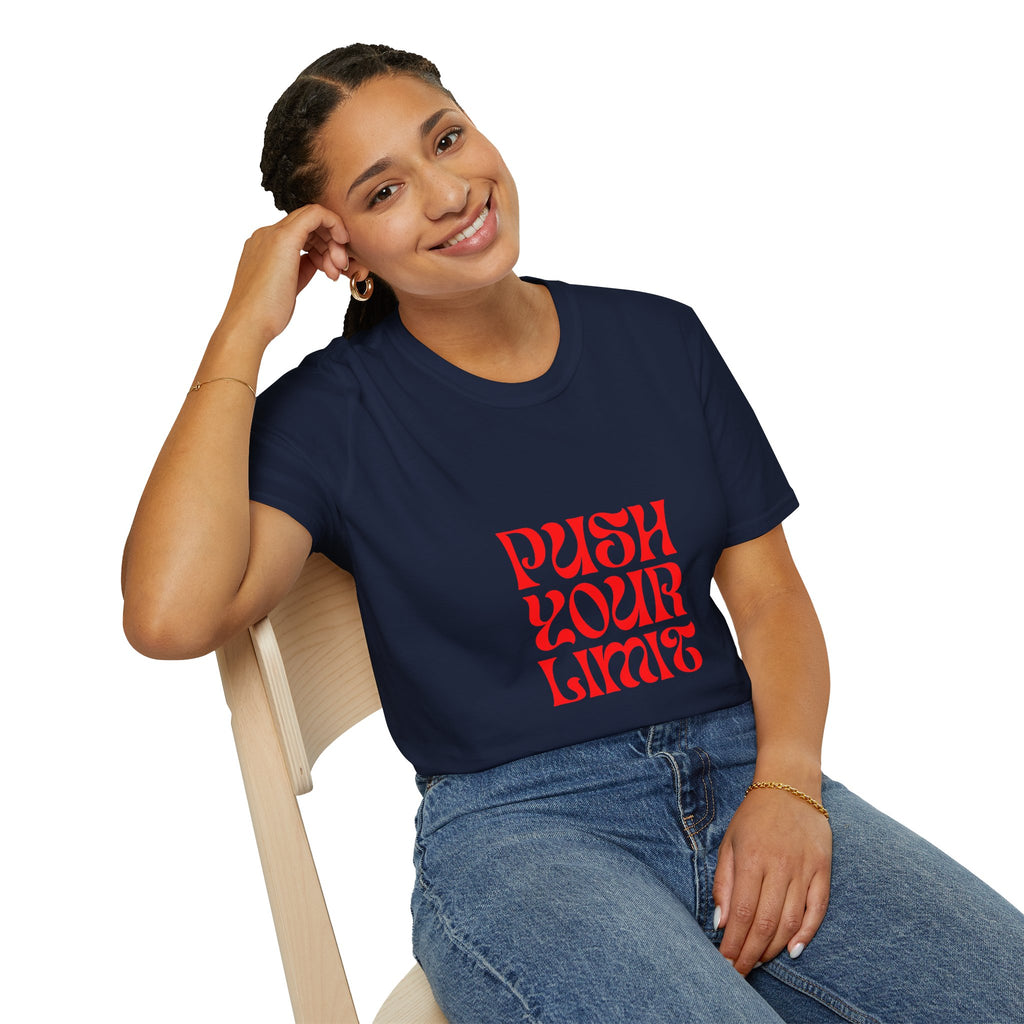 Push Your Limit T-Shirt — Motivational Retro Graphic Tee