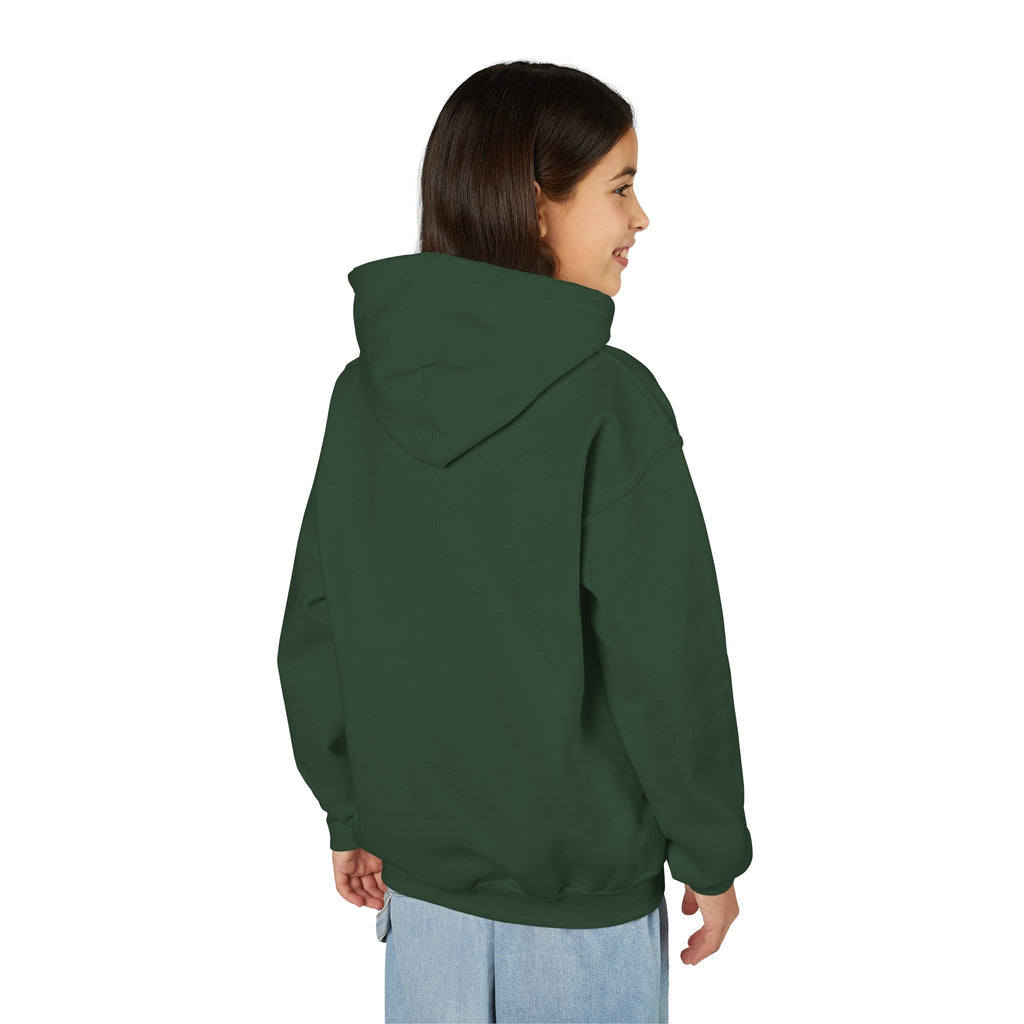 Youth Hoodie — "Progress Over Perfection" Motivational Pullover