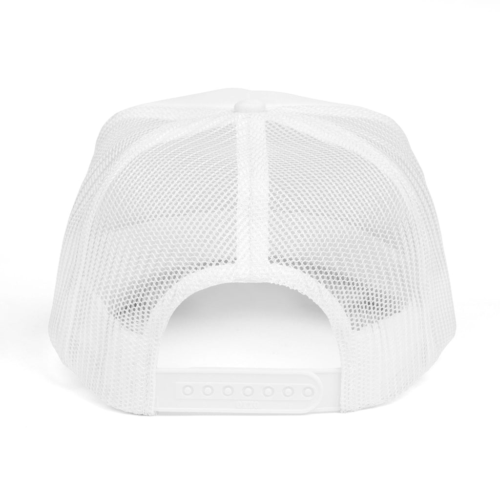 Trucker Hat — "Slate & Social" Retro Patch Foam Cap