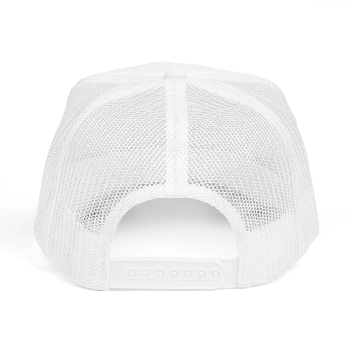 Trucker Hat — "Slate & Social" Retro Patch Foam Cap