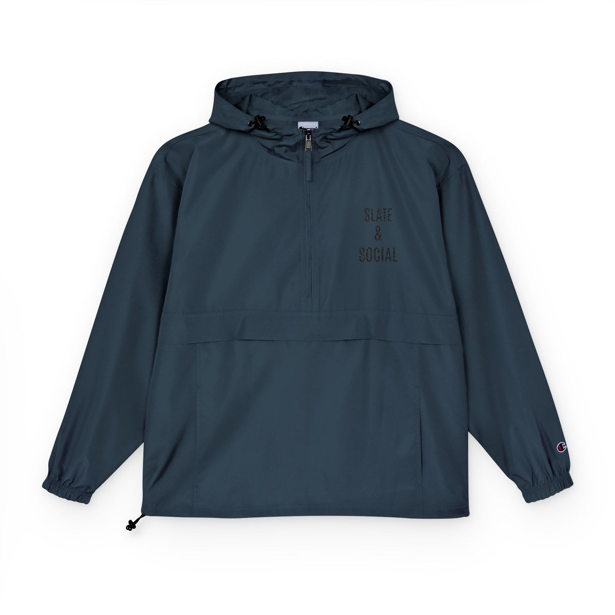 Sage & Social Orange Packable Anorak Jacket