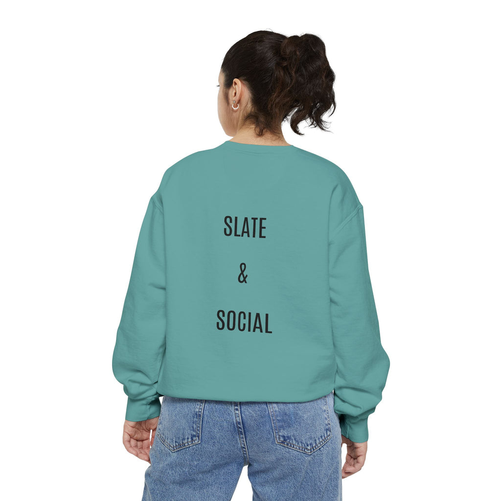 Halloween Pumpkin "Here for the Boos" Sweatshirt