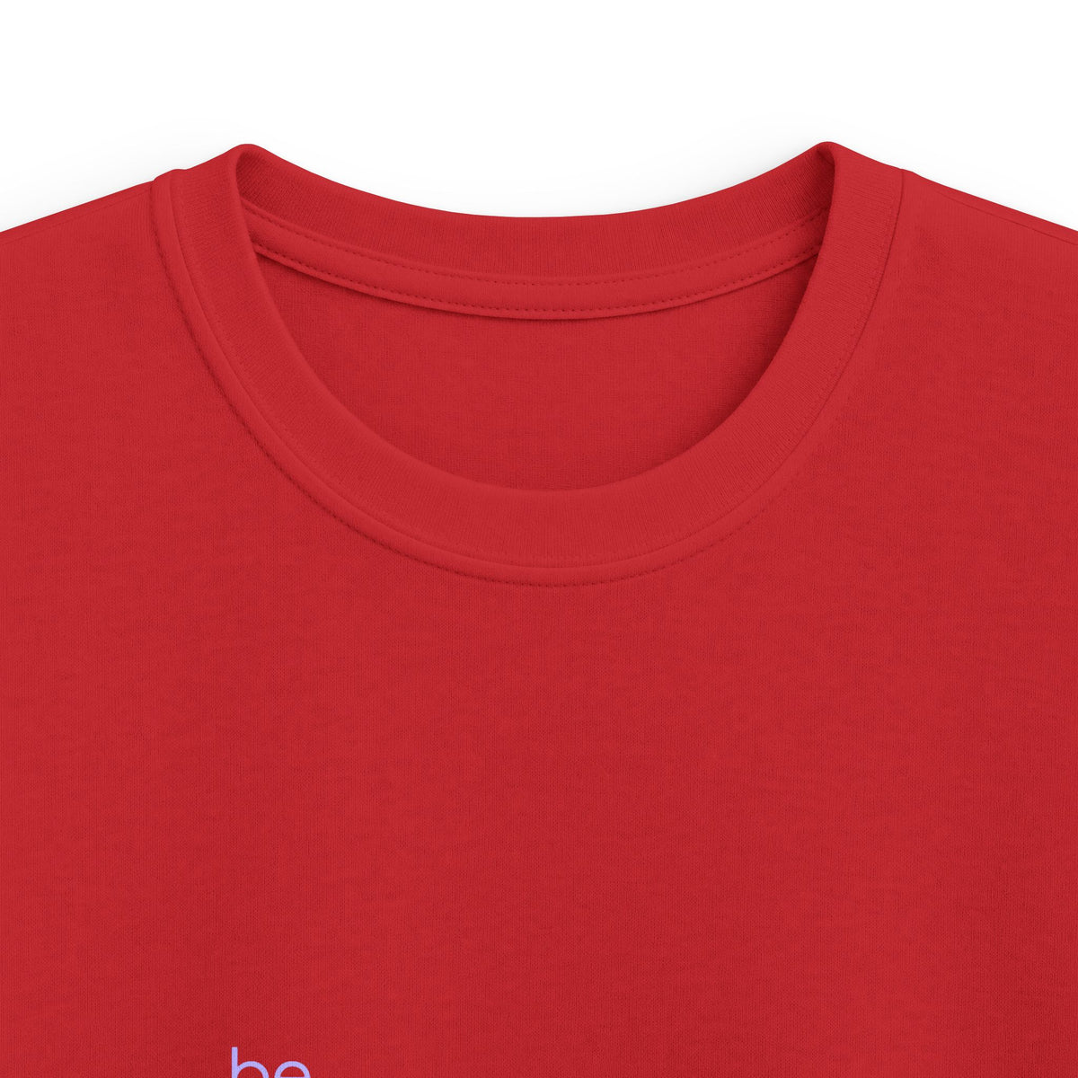 Kids Tee — "Be Kind" Pastel Mirror Graphic