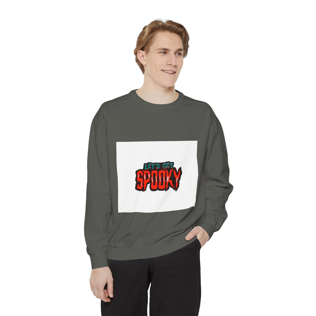 Let's Get Spooky Sweatshirt — Halloween Graphic Crewneck
