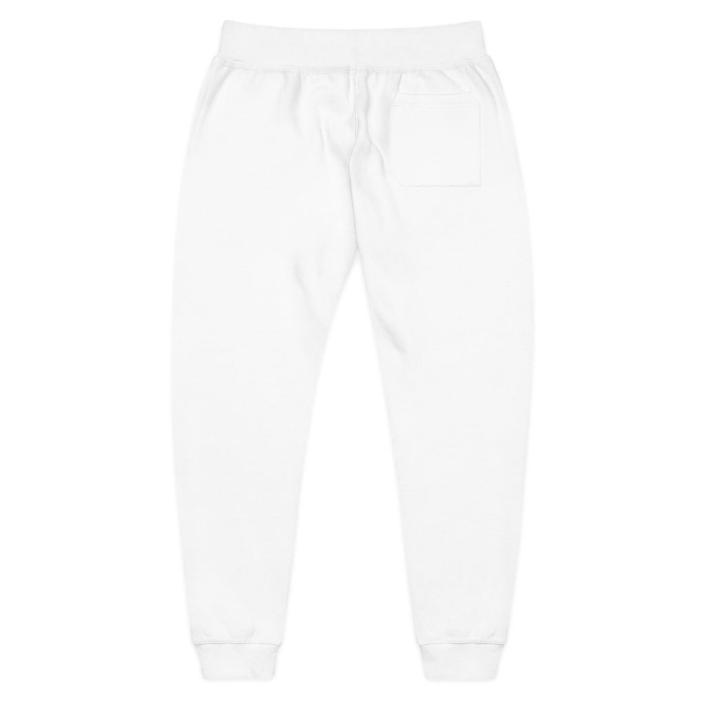 Embroidered 'Slate & Social' Fleece Sweatpants — Cozy Casual Joggers