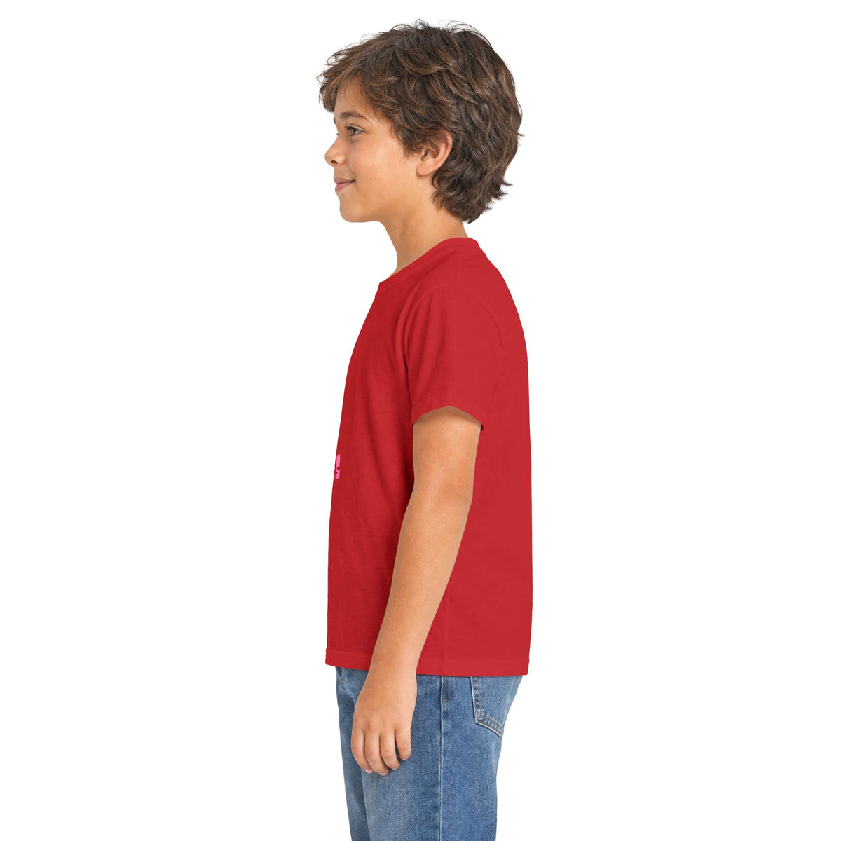 Kids T-Shirt — Pink Duck 'VIBES' Cute Summer Tee