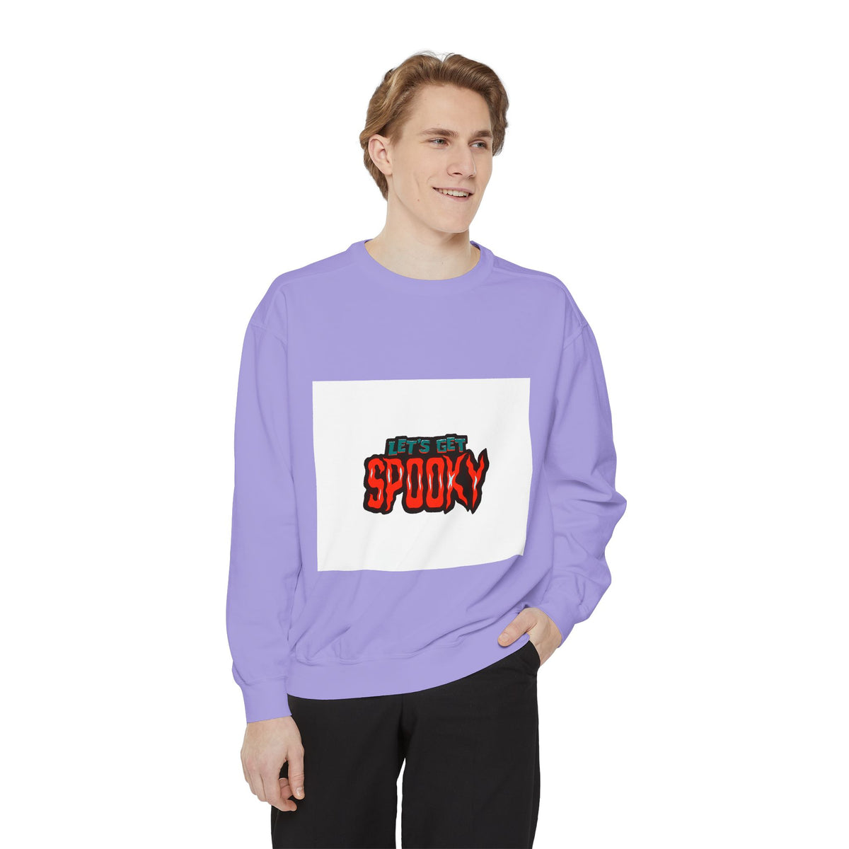 Let's Get Spooky Sweatshirt — Halloween Graphic Crewneck