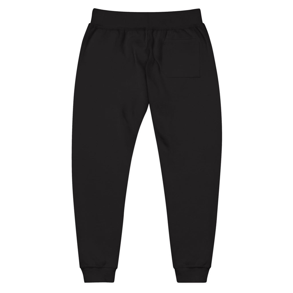 Embroidered 'Slate & Social' Fleece Sweatpants — Cozy Casual Joggers