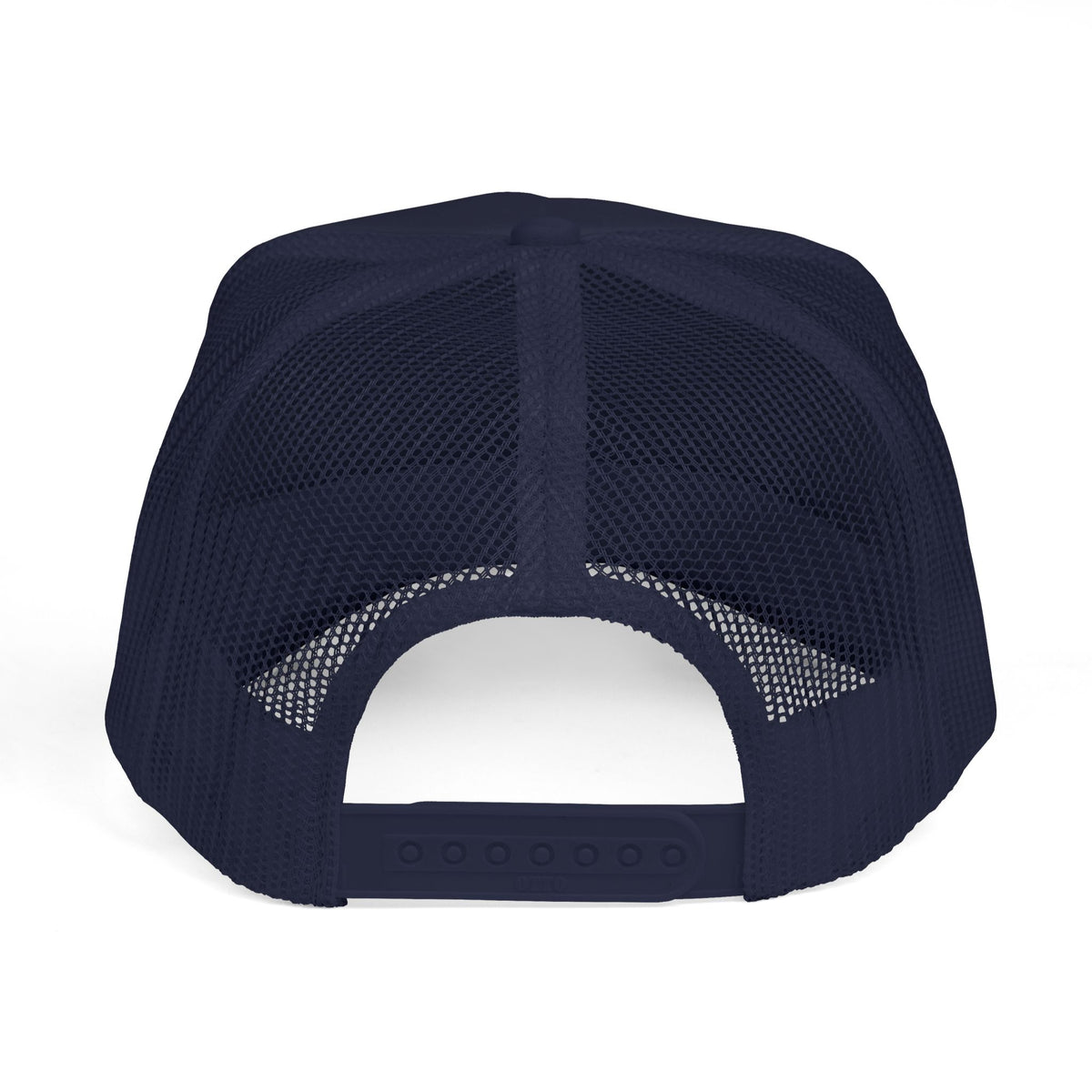 Trucker Hat — "Slate & Social" Retro Patch Foam Cap