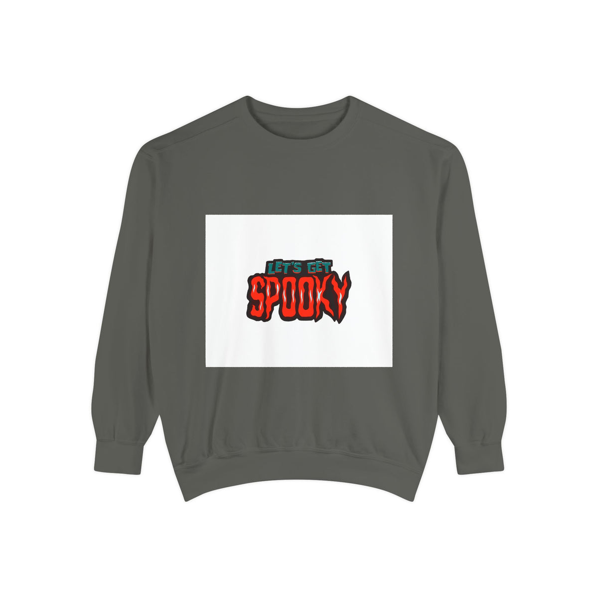 Let's Get Spooky Sweatshirt — Halloween Graphic Crewneck