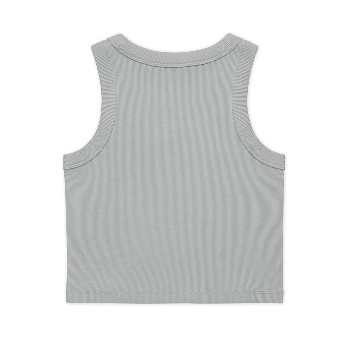 I  ME Rib Crop Tank — Self Love Organic Women's Tank Top