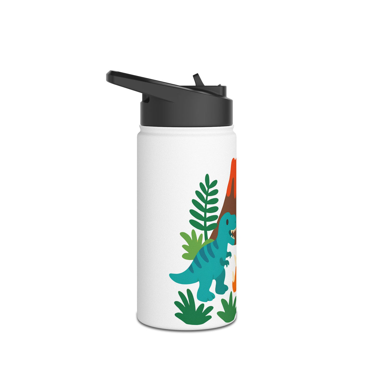 Dinosaur Adventure Stainless Steel Water Bottle