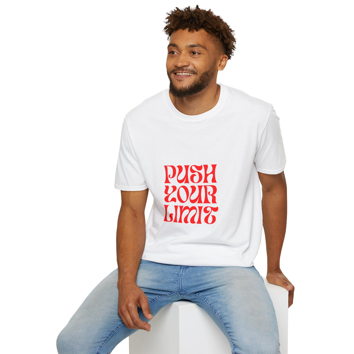 Push Your Limit T-Shirt — Motivational Retro Graphic Tee
