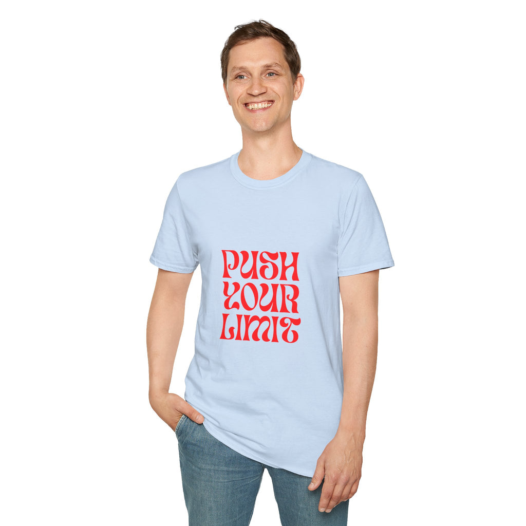 Push Your Limit T-Shirt — Motivational Retro Graphic Tee