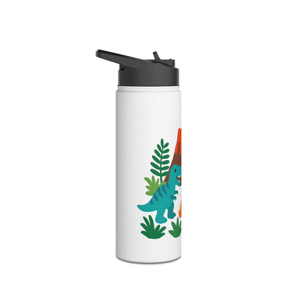 Dinosaur Adventure Stainless Steel Water Bottle