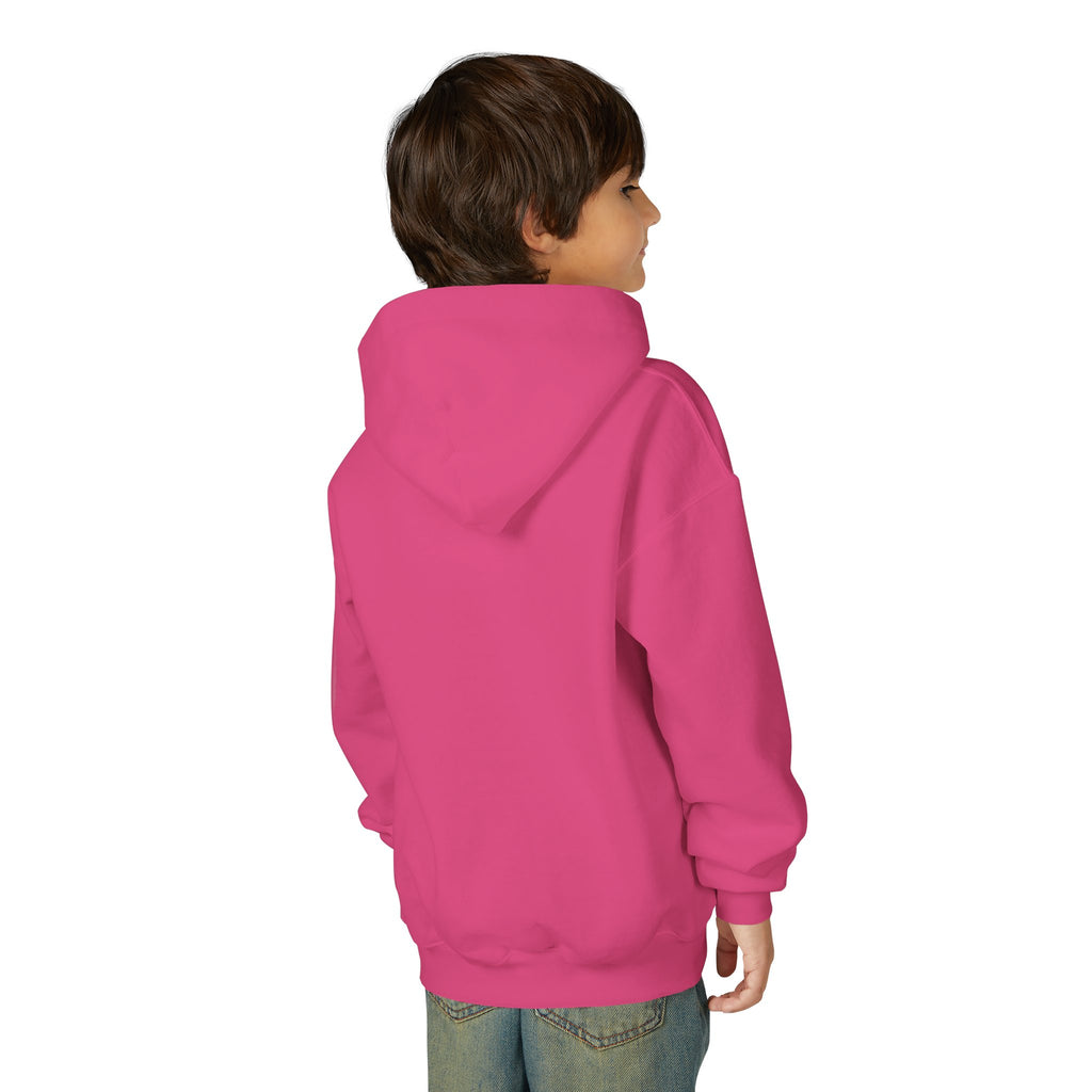 Youth Hoodie — "Progress Over Perfection" Motivational Pullover