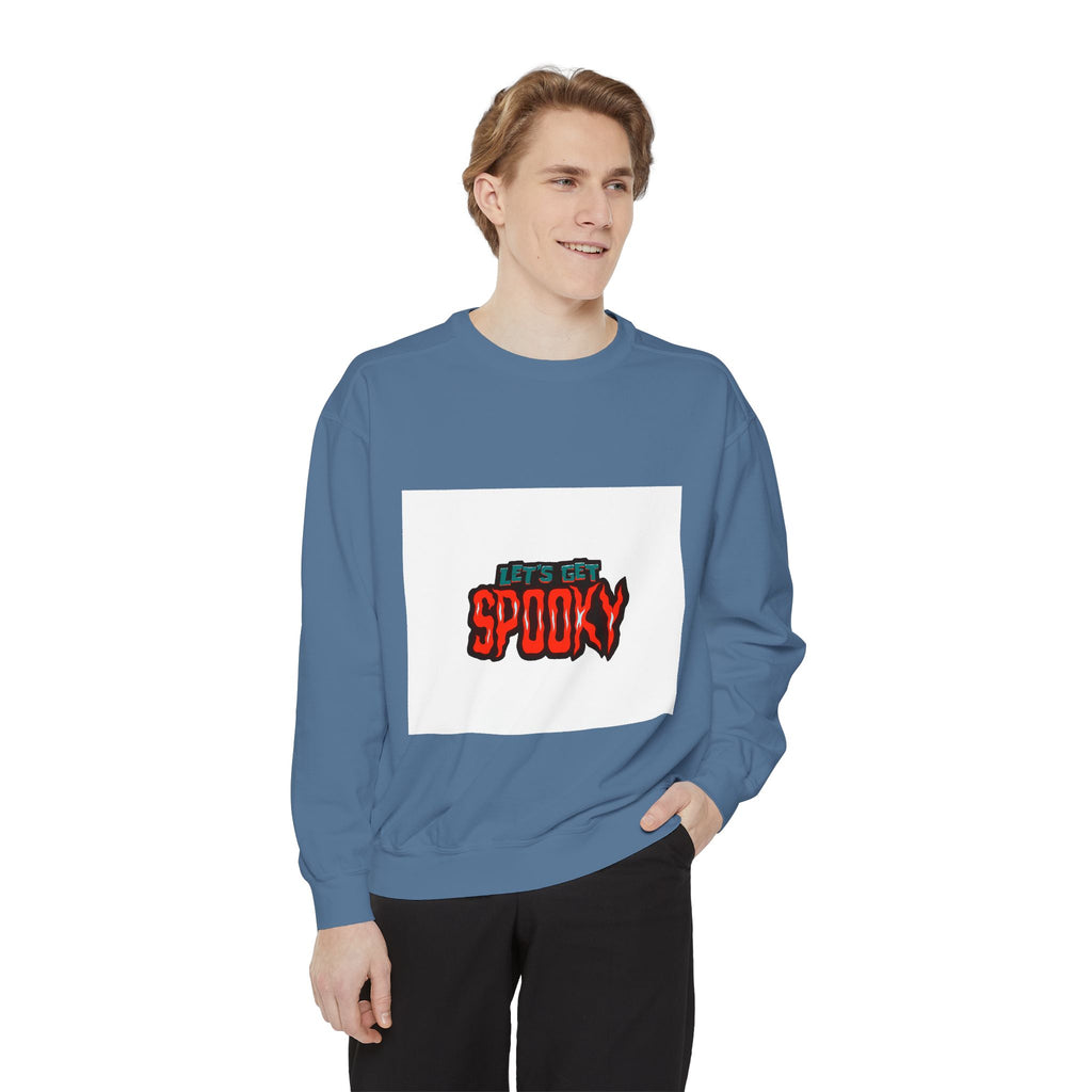 Let's Get Spooky Sweatshirt — Halloween Graphic Crewneck