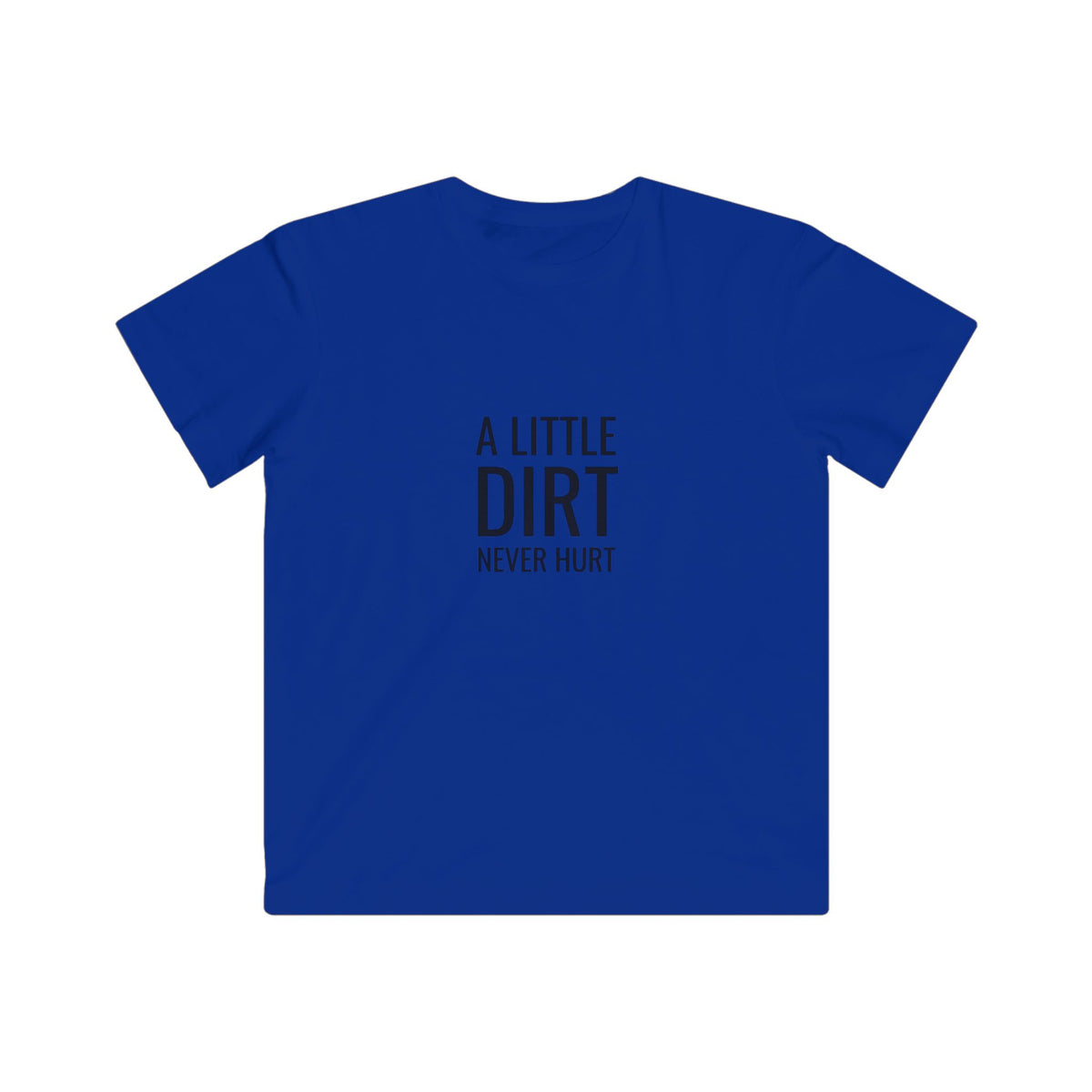 Kids Dirt Bike T‑Shirt – "A Little Dirt Never Hurt" Motocross Tee