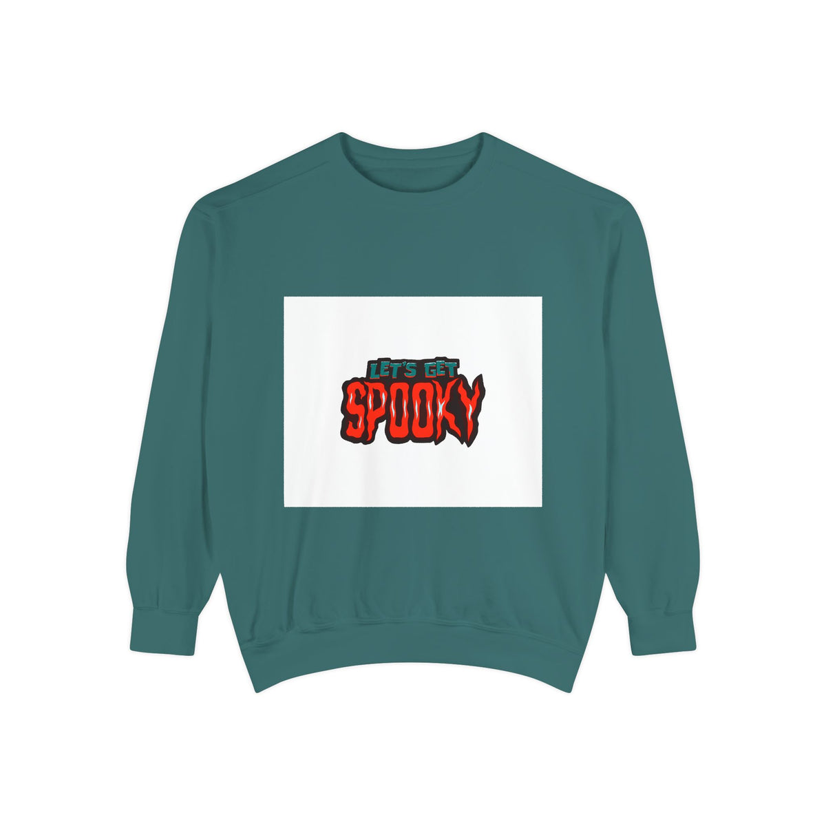 Let's Get Spooky Sweatshirt — Halloween Graphic Crewneck
