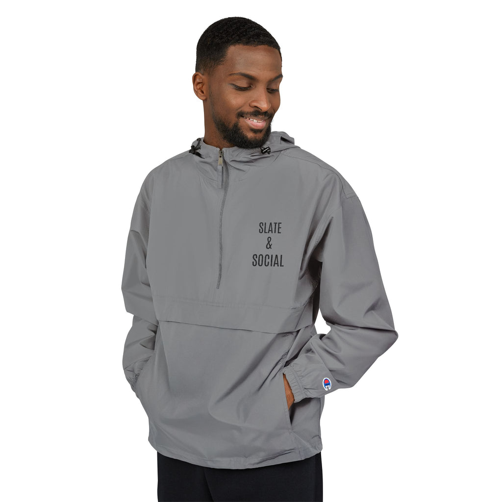 Sage & Social Orange Packable Anorak Jacket