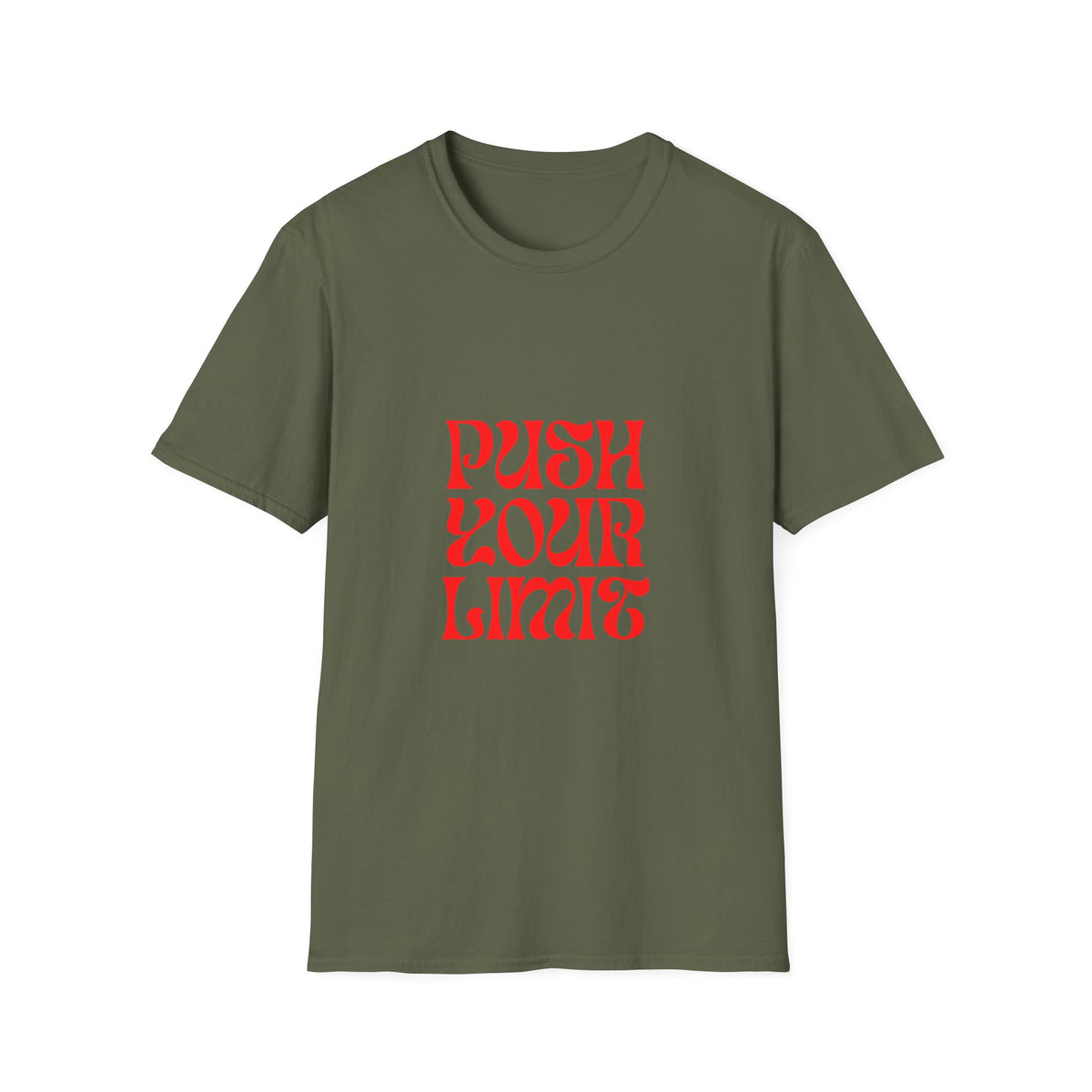 Push Your Limit T-Shirt — Motivational Retro Graphic Tee