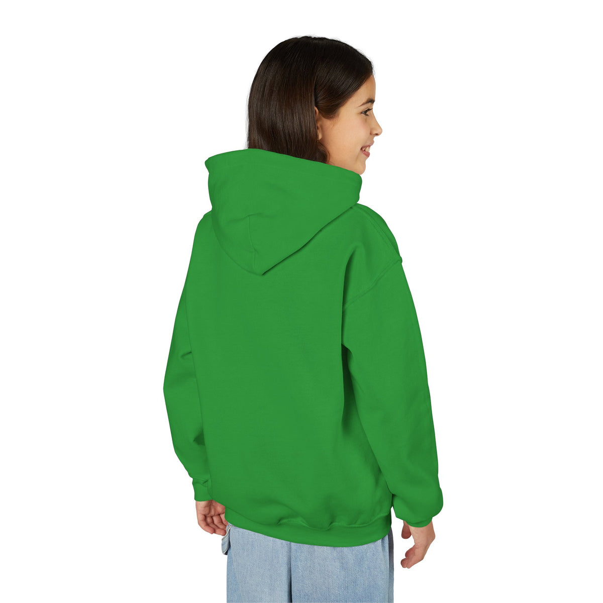 Youth Hoodie — "Progress Over Perfection" Motivational Pullover