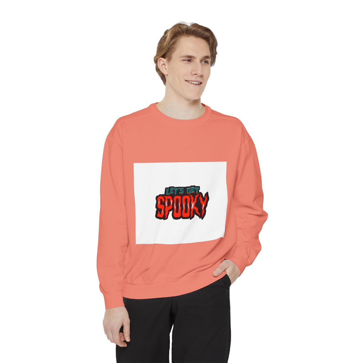 Let's Get Spooky Sweatshirt — Halloween Graphic Crewneck