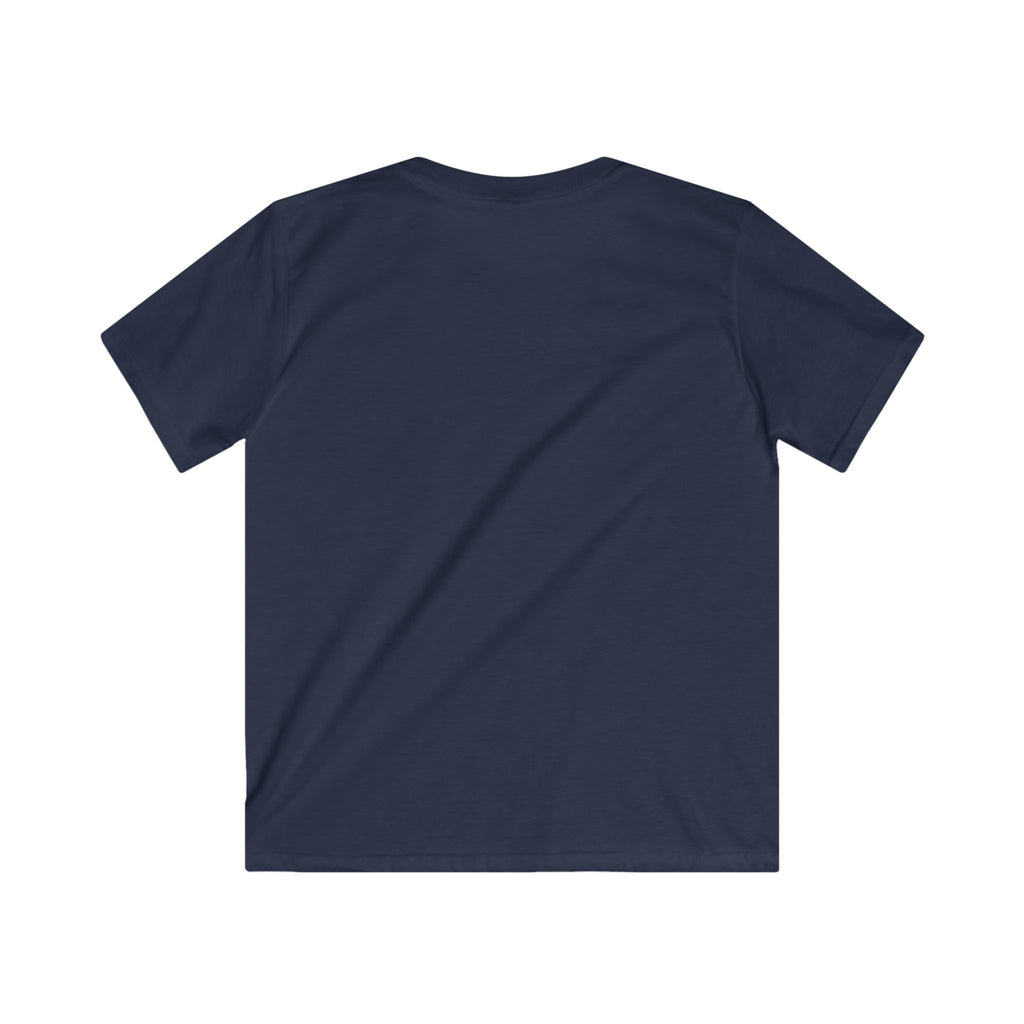 Kids Tee — "Be Kind" Pastel Mirror Graphic