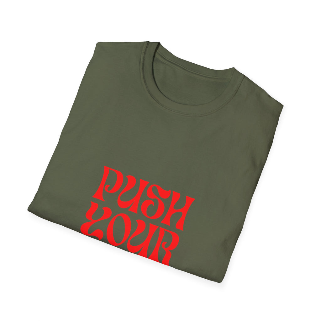 Push Your Limit T-Shirt — Motivational Retro Graphic Tee