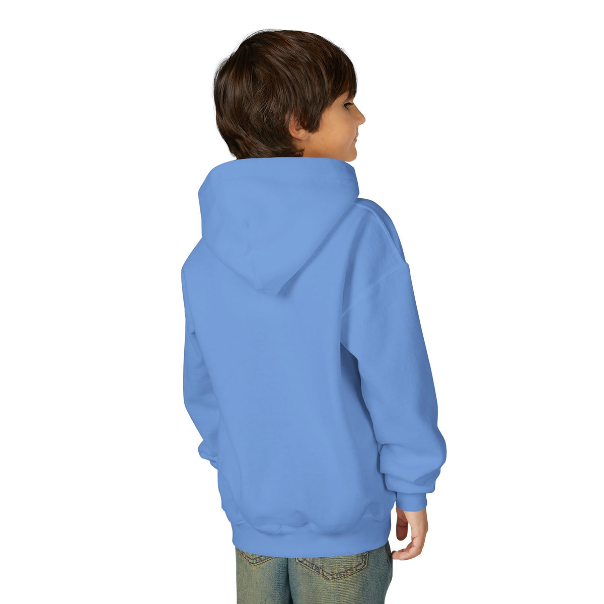 Youth Hoodie — "Progress Over Perfection" Motivational Pullover