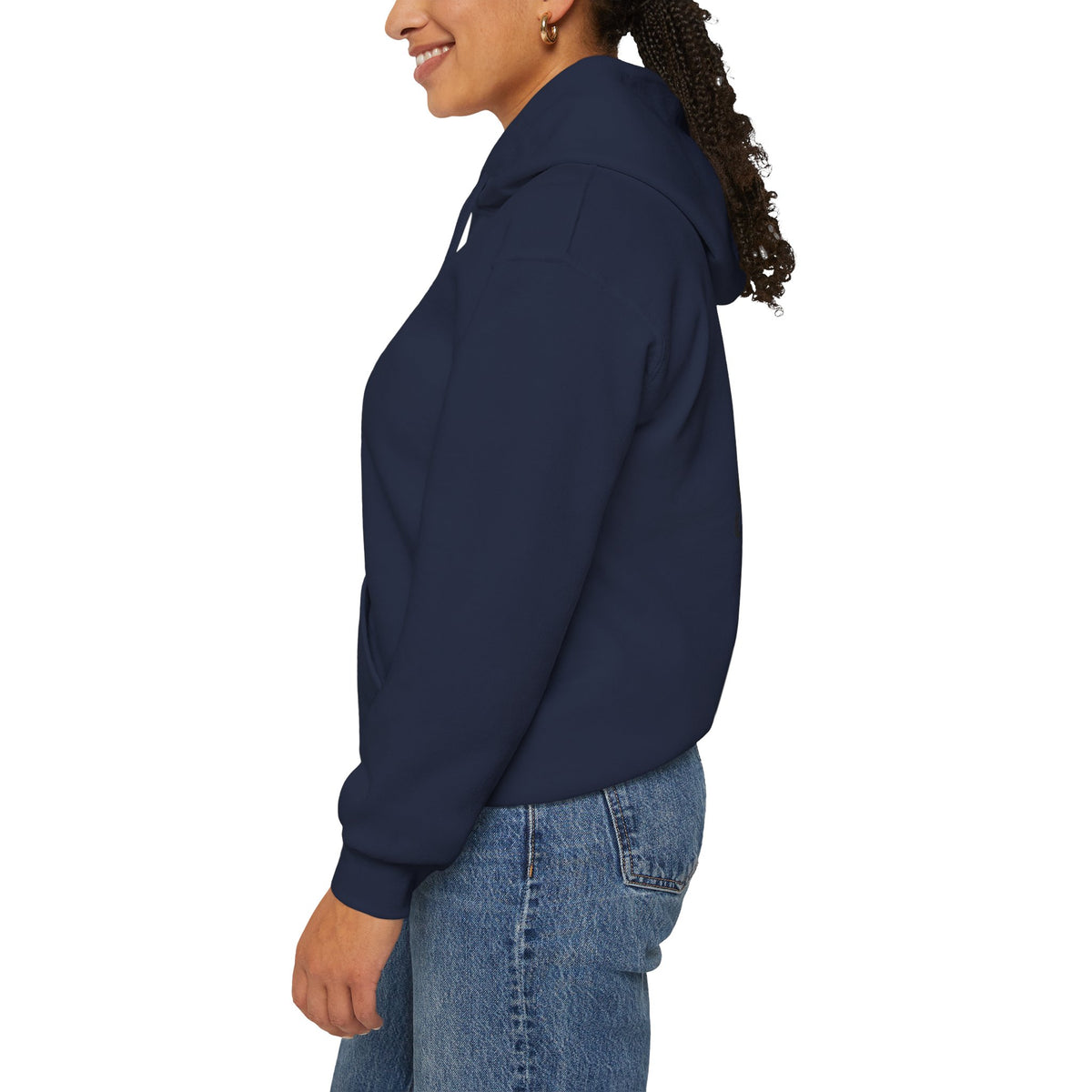 Butterfly Graphic Hoodie — 'Slate & Social' Minimalist White Pullover