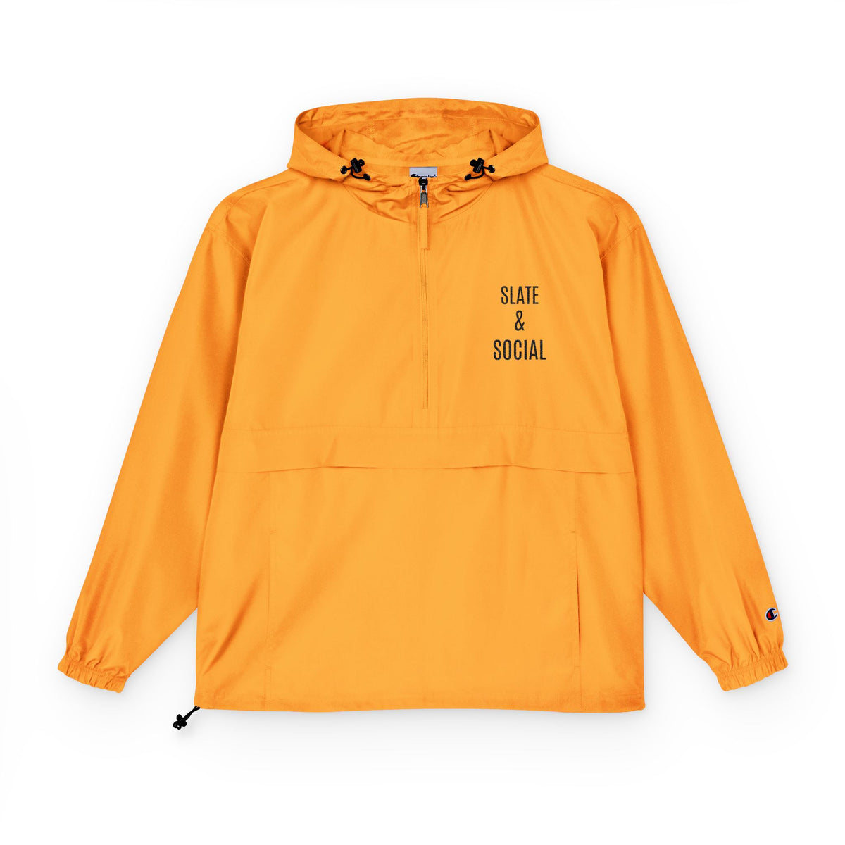 Sage & Social Orange Packable Anorak Jacket