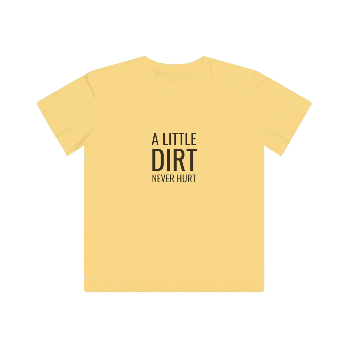 Kids Dirt Bike T‑Shirt – "A Little Dirt Never Hurt" Motocross Tee