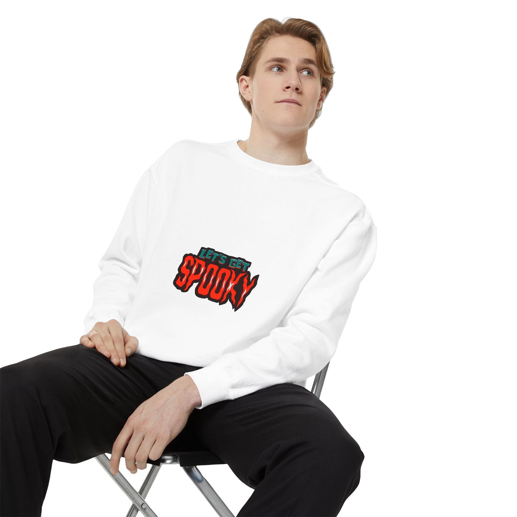 Let's Get Spooky Sweatshirt — Halloween Graphic Crewneck
