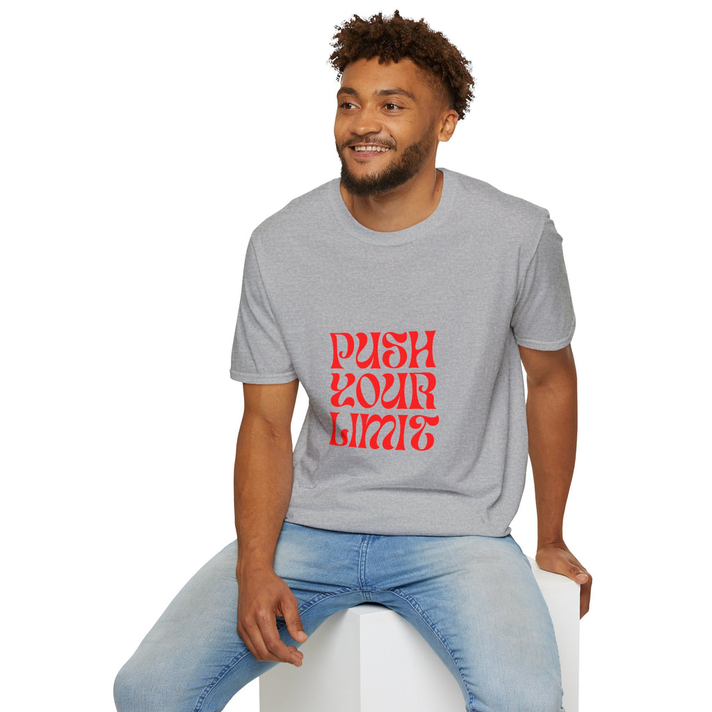Push Your Limit T-Shirt — Motivational Retro Graphic Tee