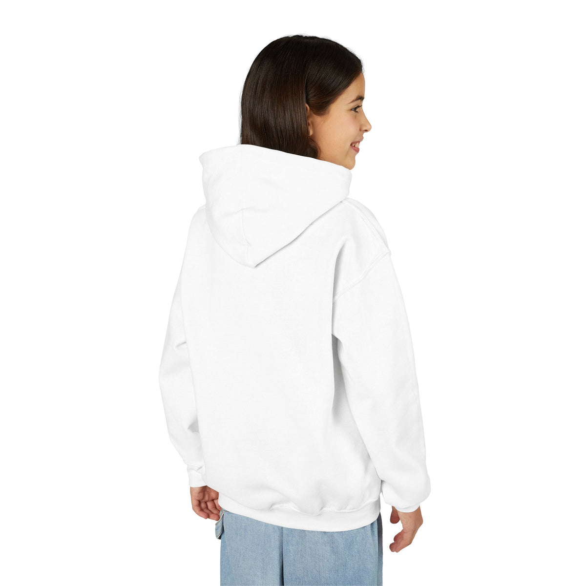 Youth Hoodie — "Progress Over Perfection" Motivational Pullover