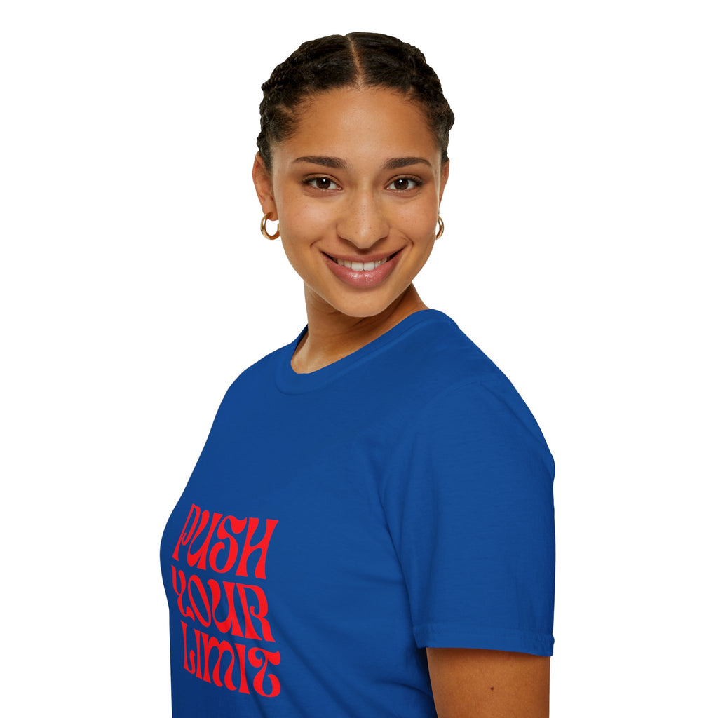 Push Your Limit T-Shirt — Motivational Retro Graphic Tee