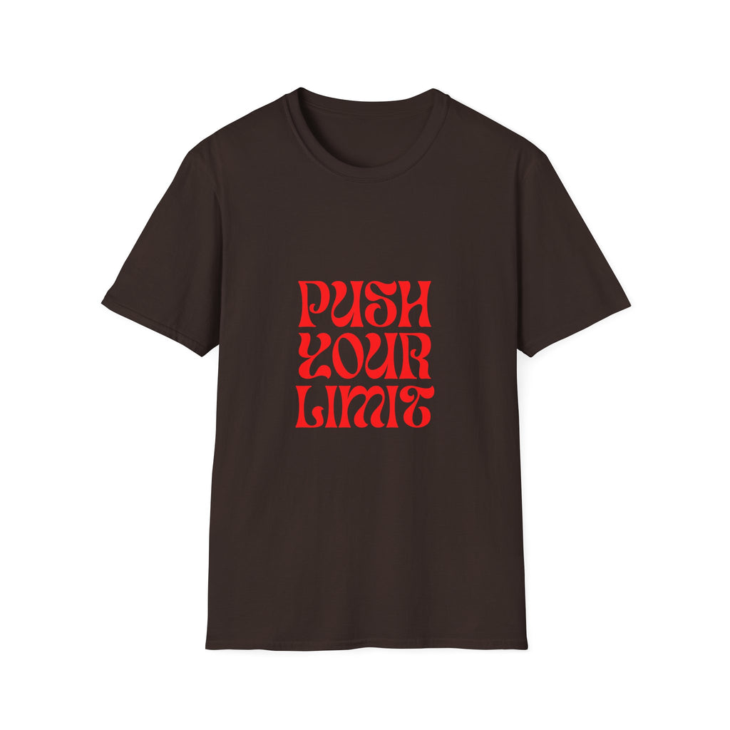 Push Your Limit T-Shirt — Motivational Retro Graphic Tee