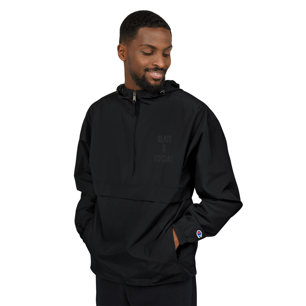Sage & Social Orange Packable Anorak Jacket