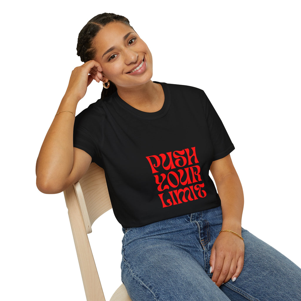 Push Your Limit T-Shirt — Motivational Retro Graphic Tee
